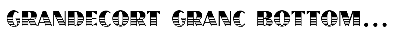 Grandecort Granc Bottom Stripes